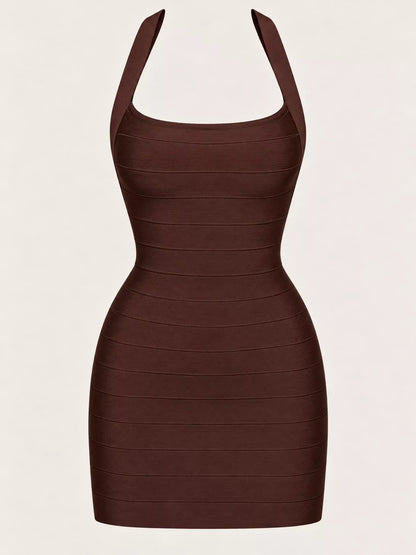 Halter Neck Bodycon Dress