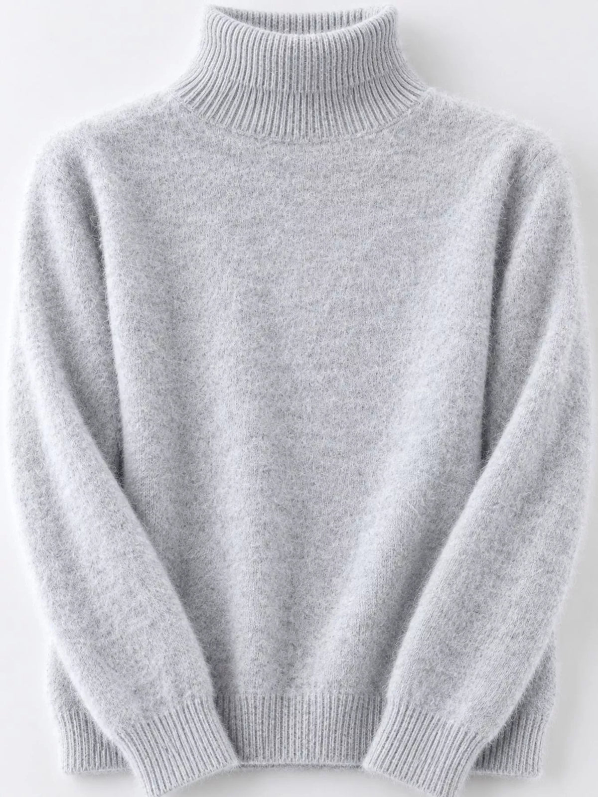Full Size Turtleneck Long Sleeve Sweater Plus Size