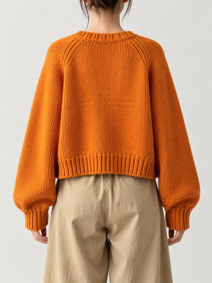Ribbed Hem Zip-Up Cardigan