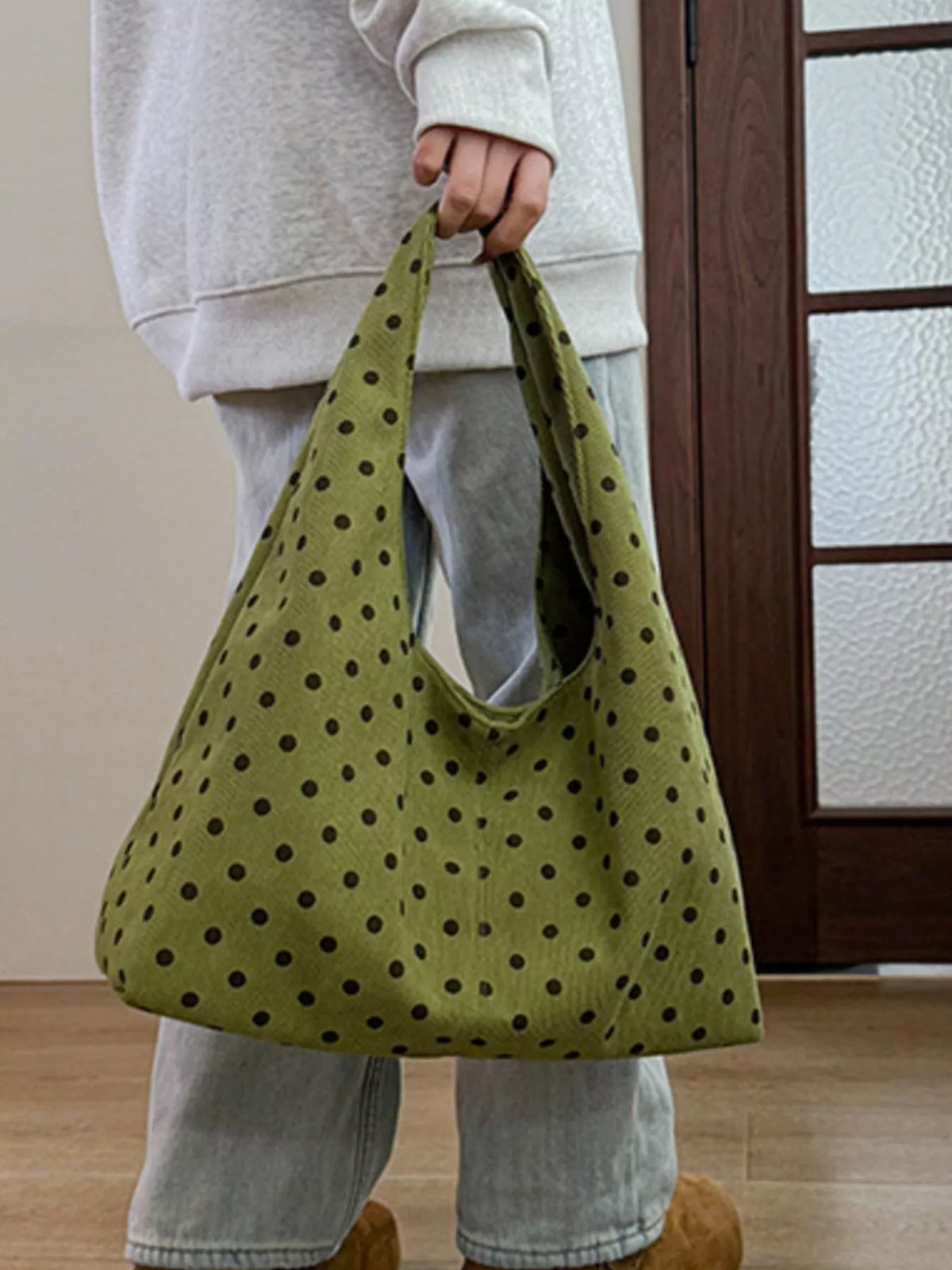 Polka Dot Shoulder Bag