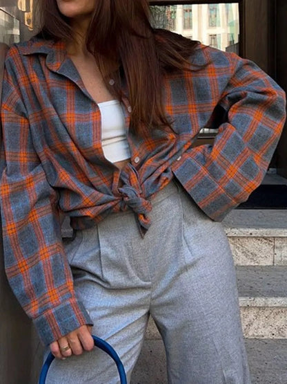 Plaid Button Up Shirt