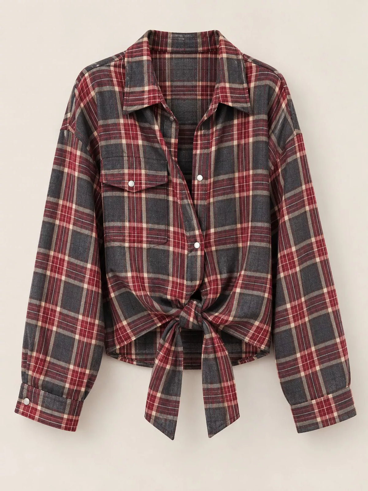 Plaid Button Up Shirt