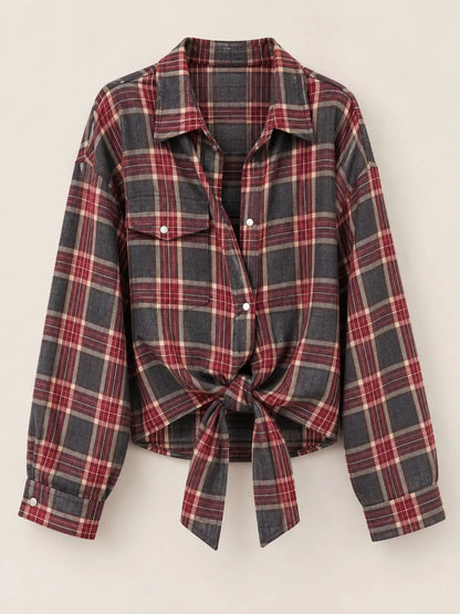 Plaid Button Up Shirt