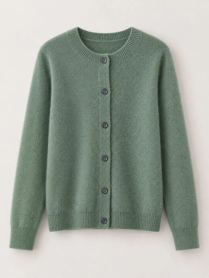 Button-Down Long Sleeve Cardigan