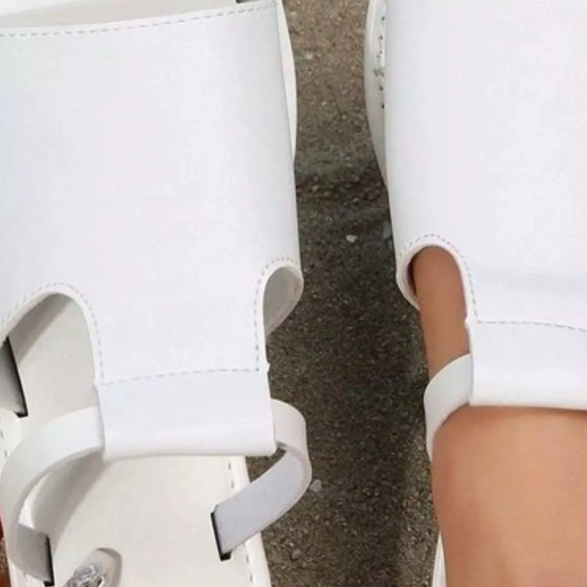 Open Toe Flats Sandals