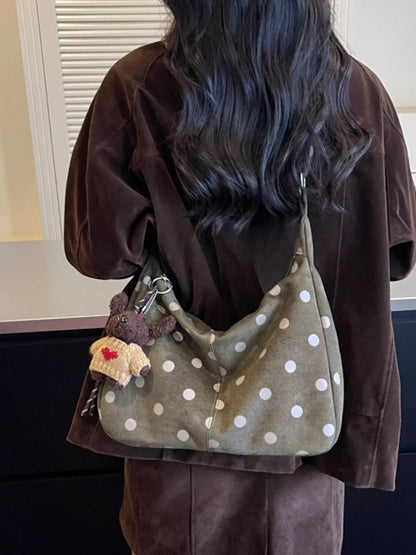Polka Dot Shoulder Bag