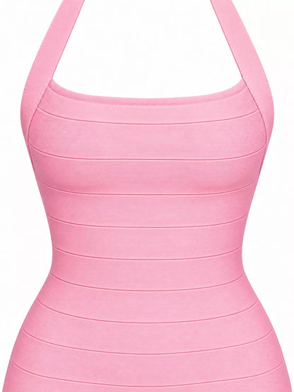 Halter Neck Bodycon Dress