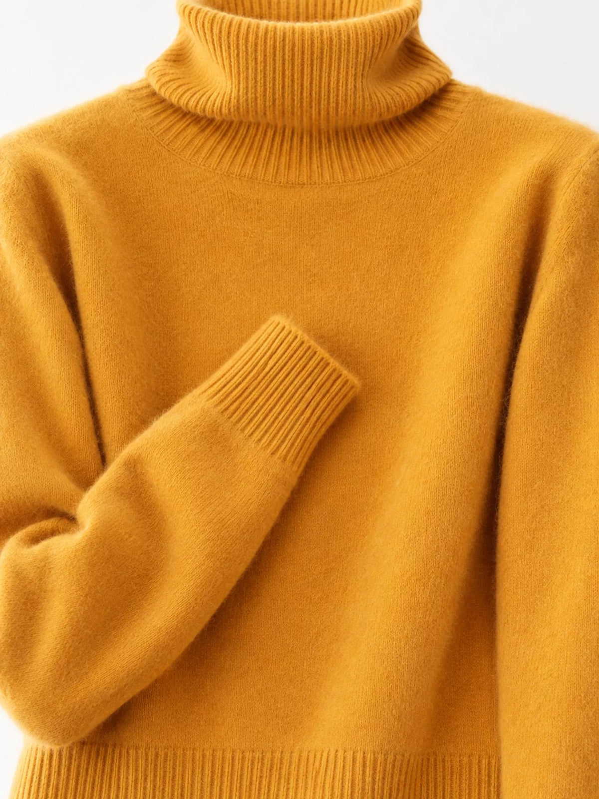 Full Size Turtleneck Long Sleeve Sweater Plus Size