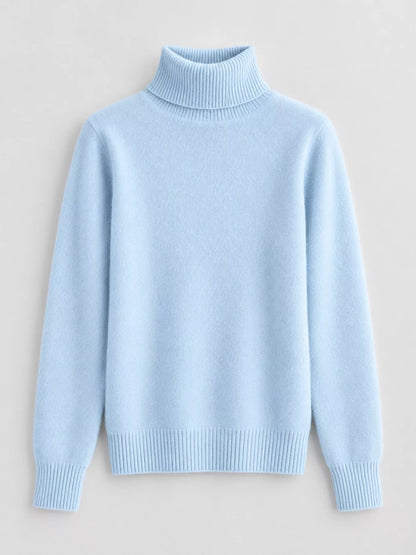 Full Size Turtleneck Long Sleeve Sweater Plus Size