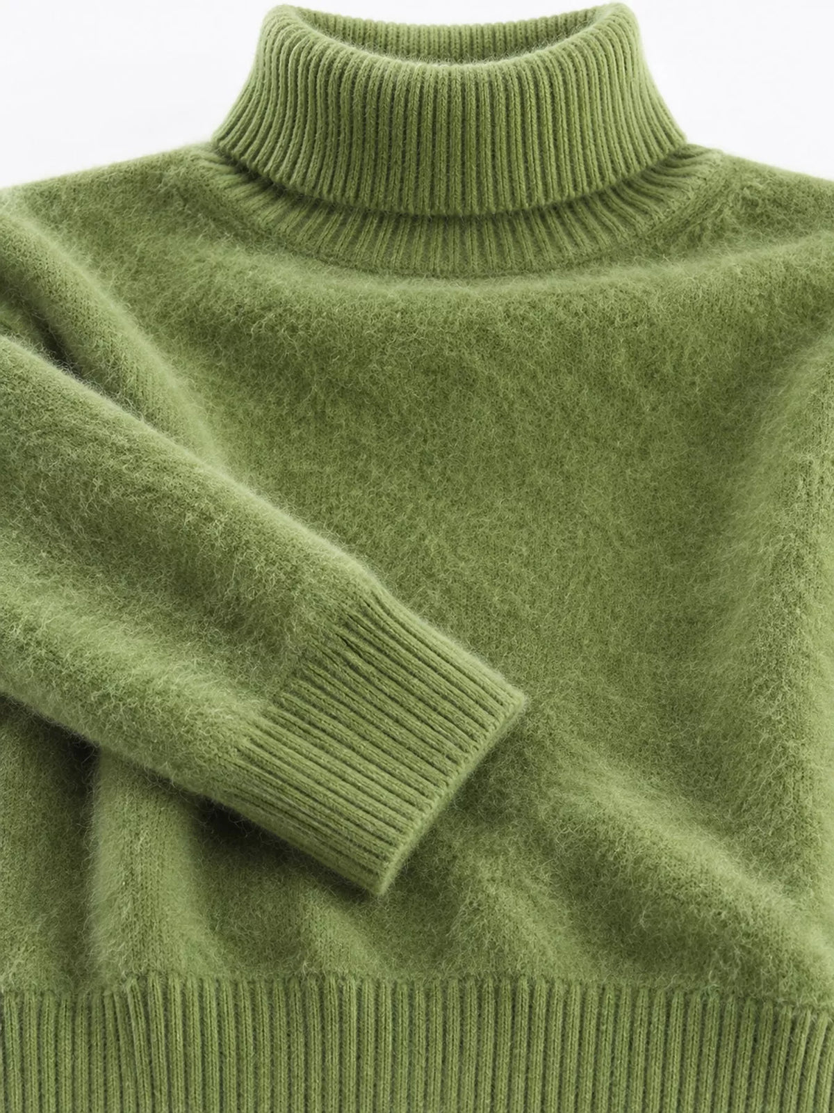 Full Size Turtleneck Long Sleeve Sweater Plus Size