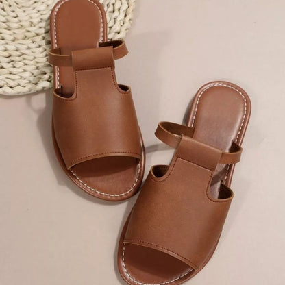 Open Toe Flats Sandals