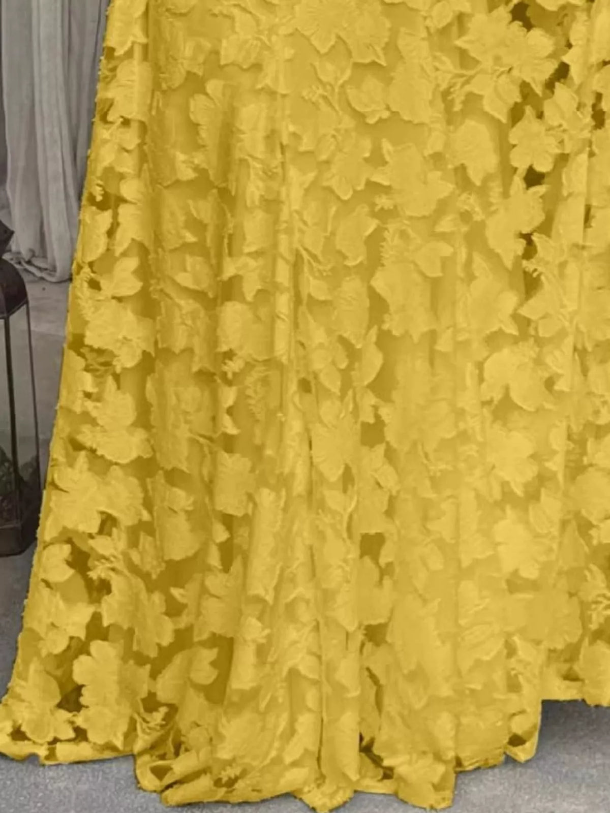 Backless Lace Maxi Dress