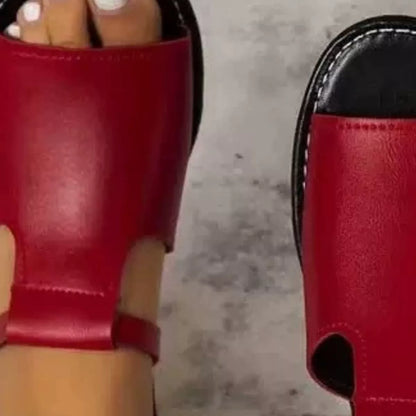 Open Toe Flats Sandals