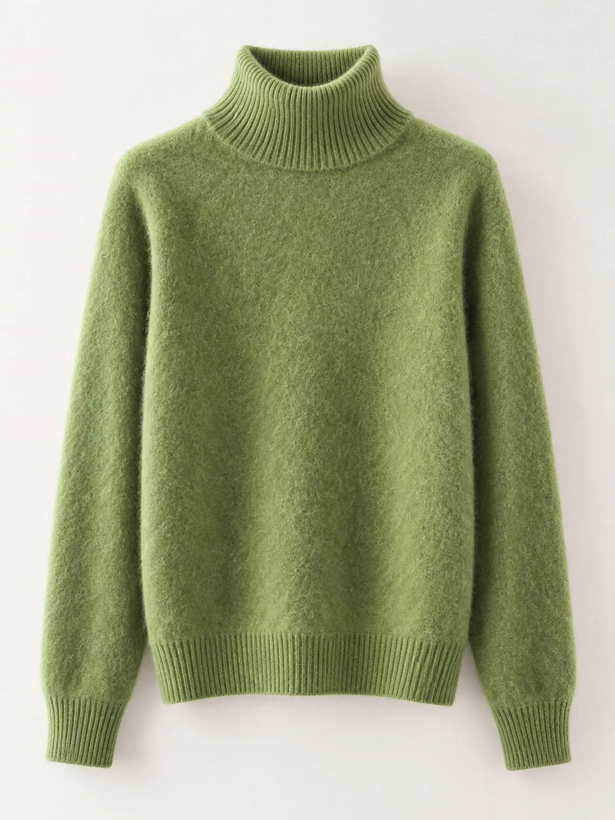 Full Size Turtleneck Long Sleeve Sweater Plus Size
