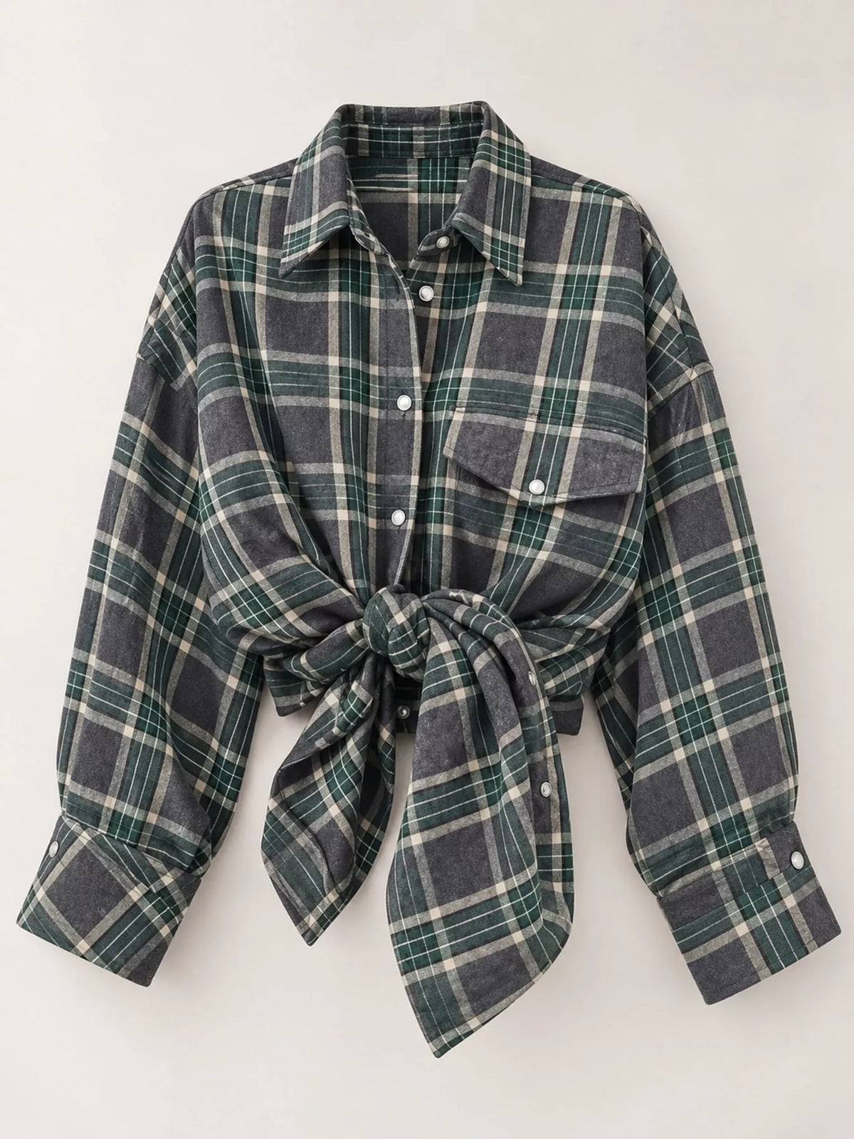 Plaid Button Up Shirt
