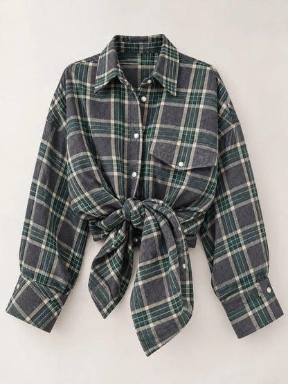 Plaid Button Up Shirt