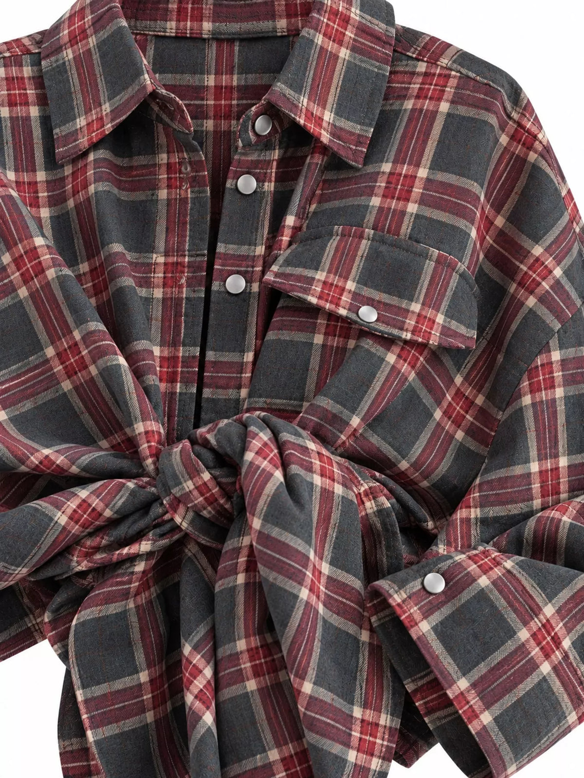 Plaid Button Up Shirt