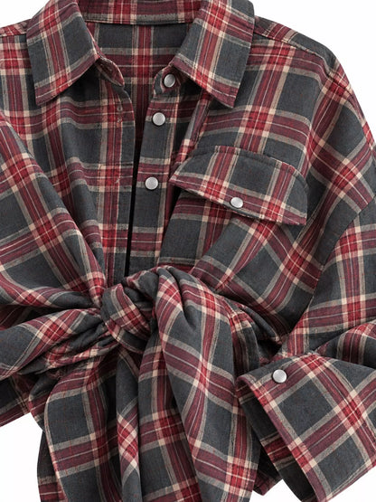Plaid Button Up Shirt
