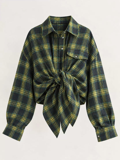 Plaid Button Up Shirt
