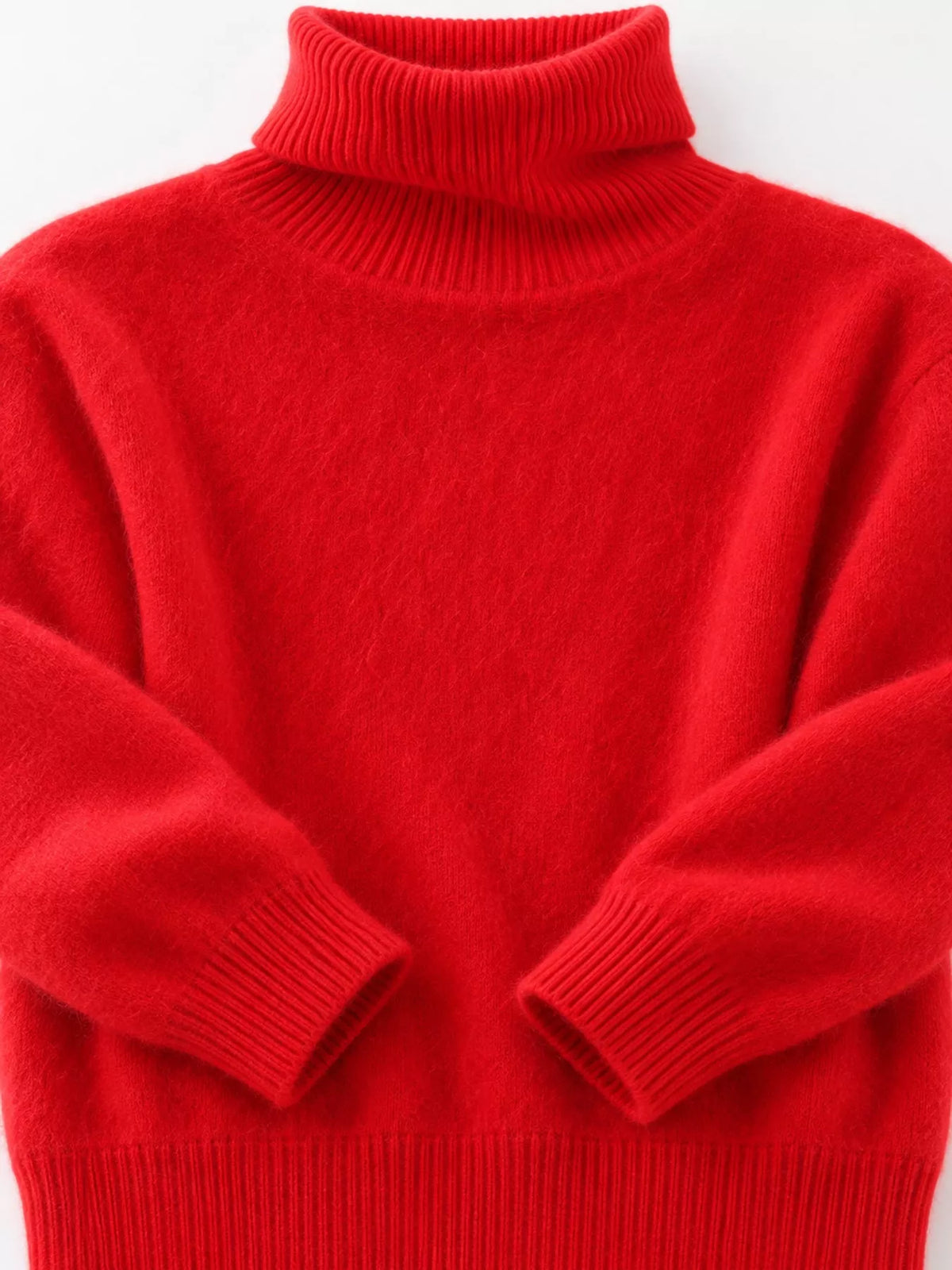 Full Size Turtleneck Long Sleeve Sweater Plus Size