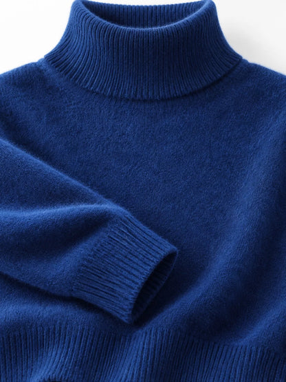 Full Size Turtleneck Long Sleeve Sweater Plus Size