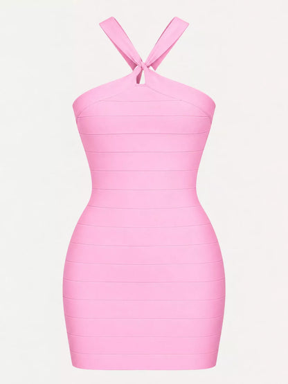 Halter Neck Bodycon Dress