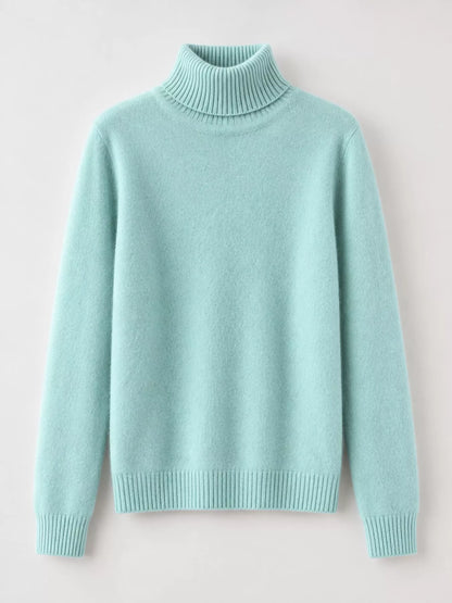 Full Size Turtleneck Long Sleeve Sweater Plus Size