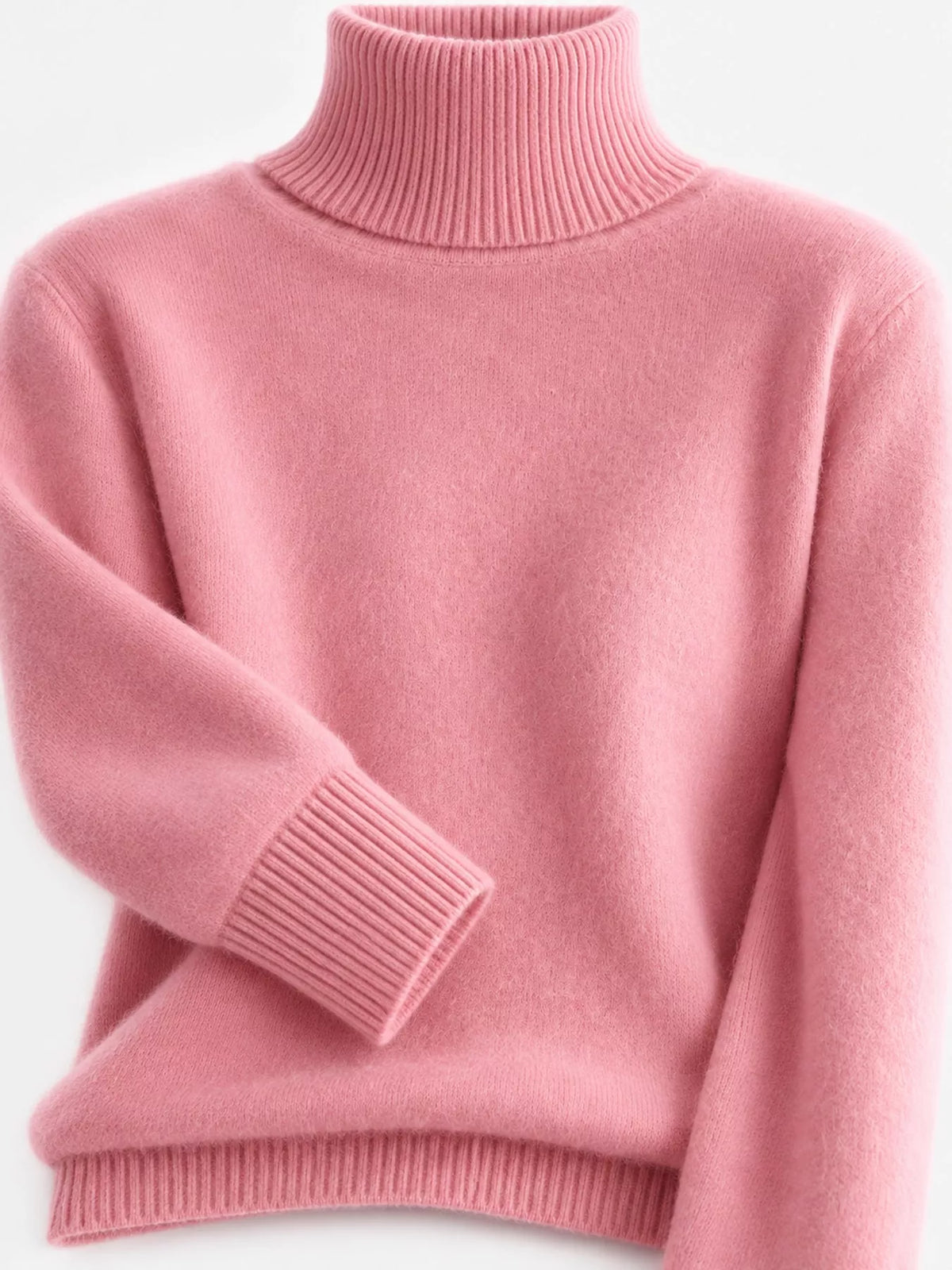 Full Size Turtleneck Long Sleeve Sweater Plus Size