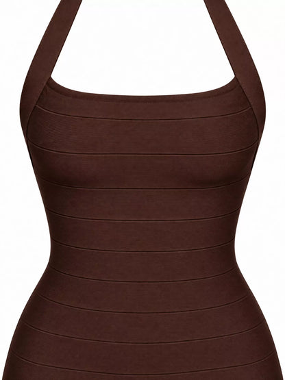 Halter Neck Bodycon Dress