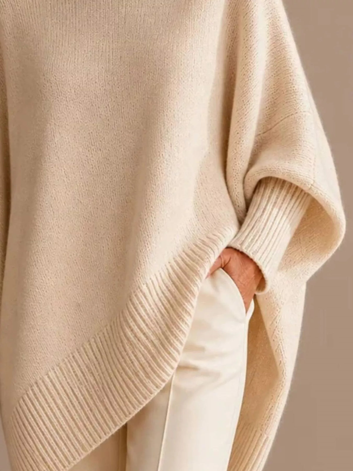 Oversized Dropped Shoulder Sweater