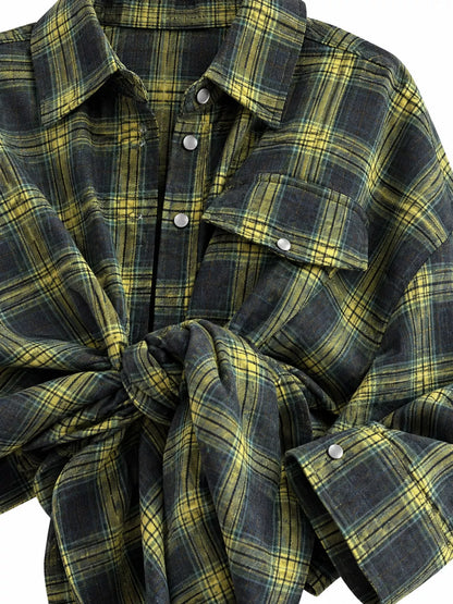 Plaid Button Up Shirt