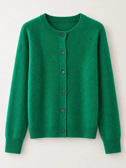 Button-Down Long Sleeve Cardigan
