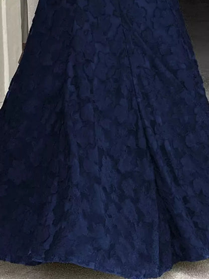 Backless Lace Maxi Dress