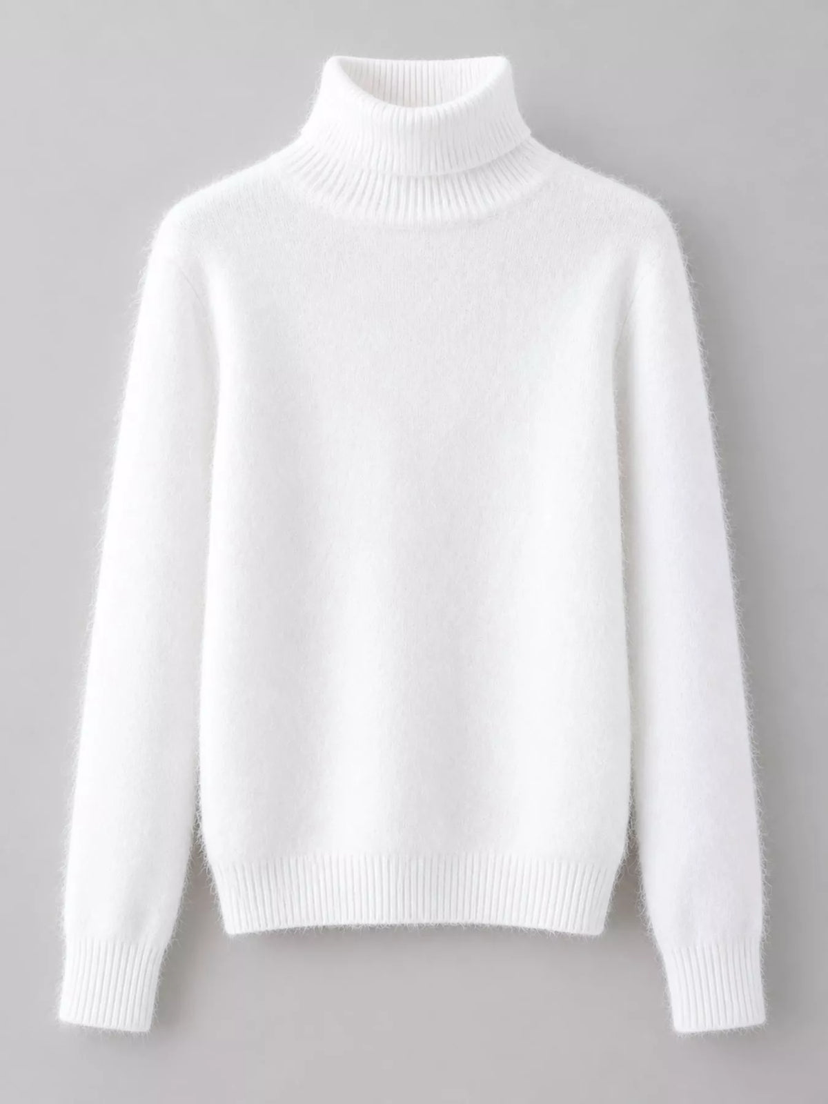 Full Size Turtleneck Long Sleeve Sweater Plus Size