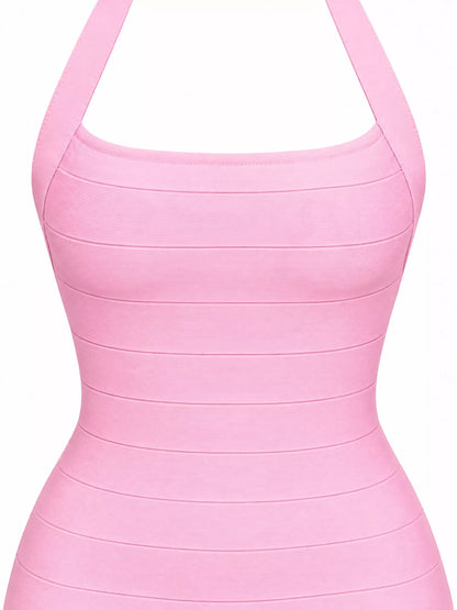 Halter Neck Bodycon Dress